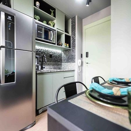 Mv63 - Studio Lindo Com Piscina Prox Ao Metro Bras 圣保罗 外观 照片