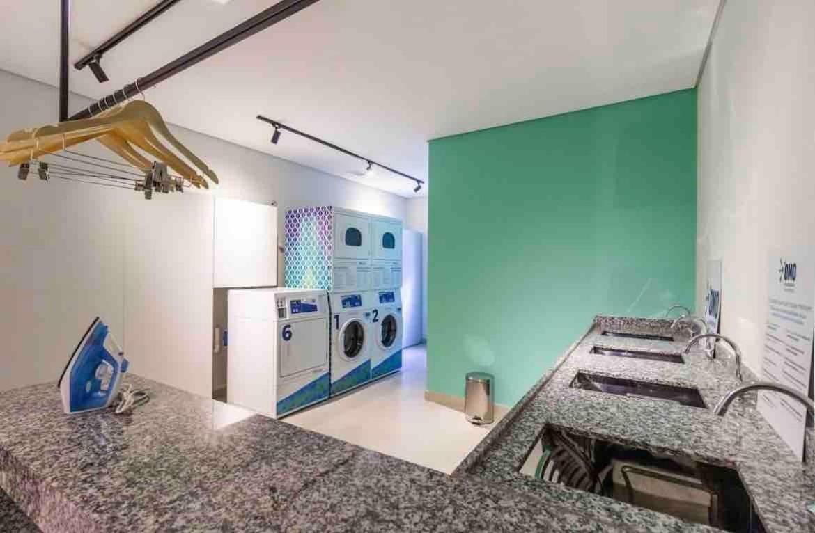 Mv63 - Studio Lindo Com Piscina Prox Ao Metro Bras 圣保罗 外观 照片