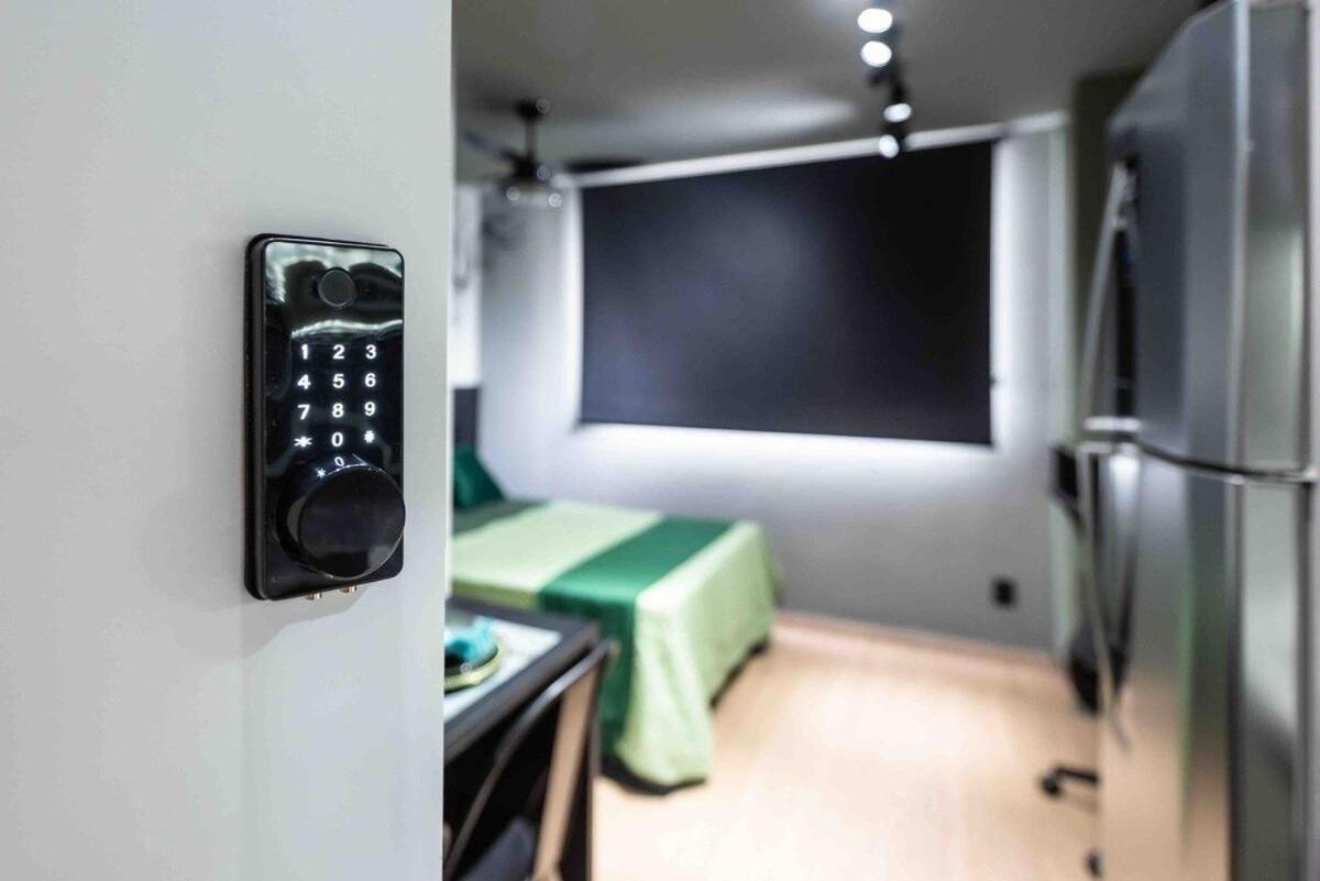 Mv63 - Studio Lindo Com Piscina Prox Ao Metro Bras 圣保罗 外观 照片